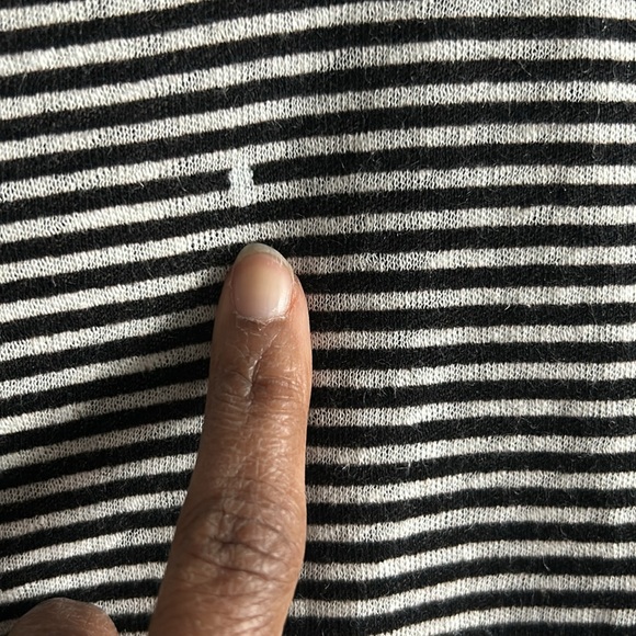 1322. We The Free Veronica Stripe Tee - Picture 6 of 8